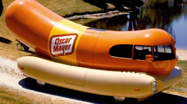 1988 Custom Made Oscar Mayer Wienermobile Brooks Stevens Automotive on Chevrolet chassis