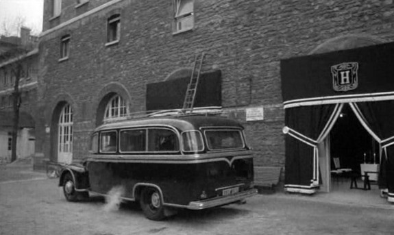 1954 Citroën Type 23 Corbillard transport de corps et famille