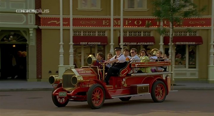 Disney Studios Main Street Fire Engine