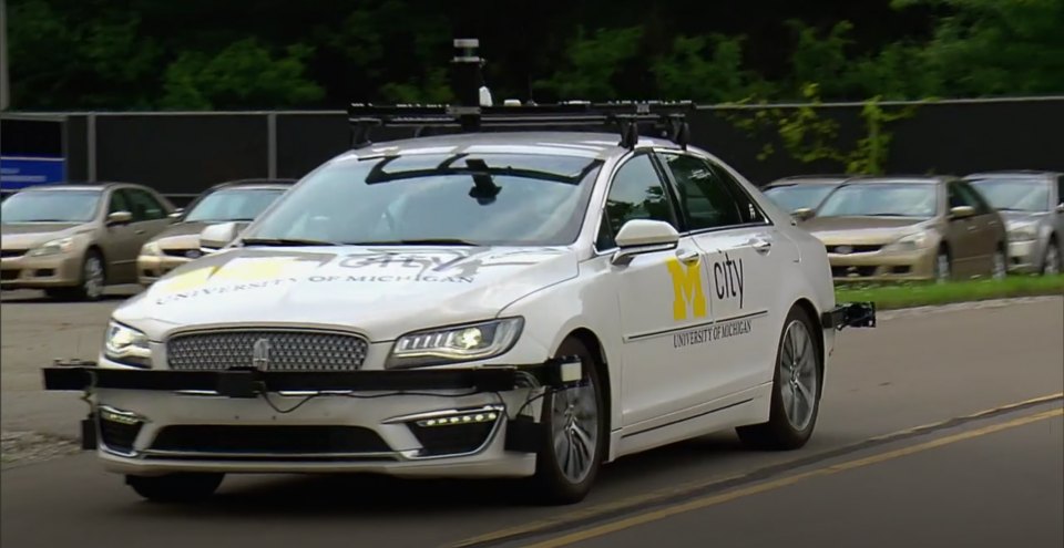 2017 Lincoln MKZ Hybrid Autonomous Conversion by University of Michigan [CD533]