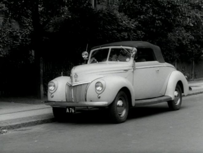 1939 Ford V8 De Luxe Convertible Coupe [91A]