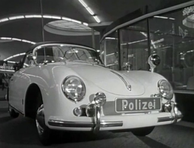 1957 Porsche 356 A Cabriolet Polizei