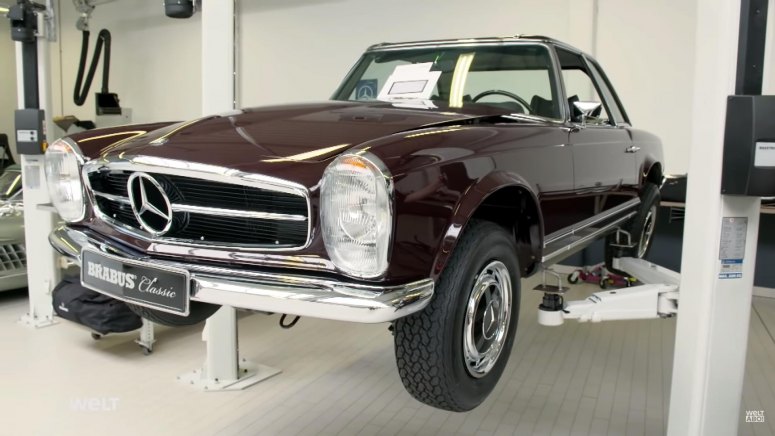 1968 Mercedes-Benz 280 SL Brabus restoration [W113]