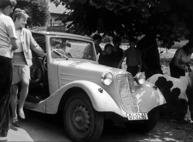 1935 Tatra 57 a Polokabriolet