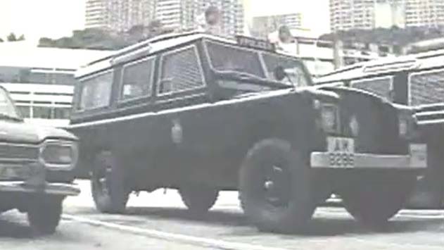 1971 Land-Rover 109'' Series III Station Wagon HK Police