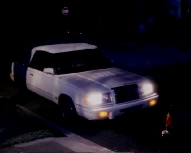 1986 Chrysler LeBaron Convertible Turbo