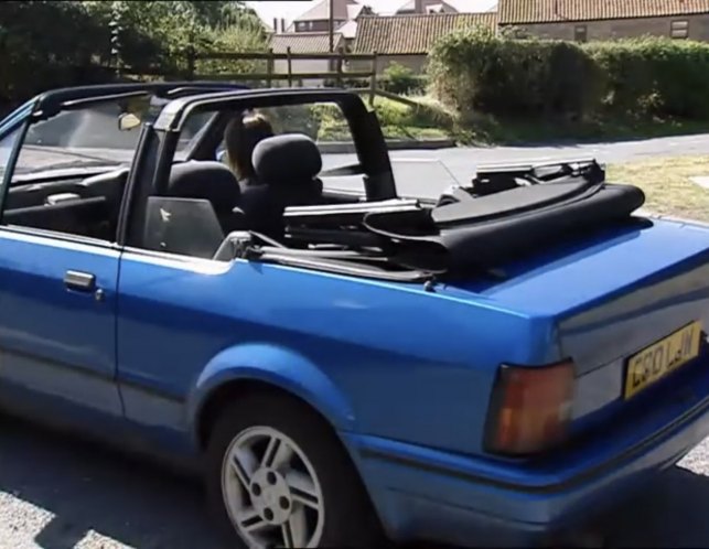 1986 Ford Escort XR3i Cabriolet MkIV