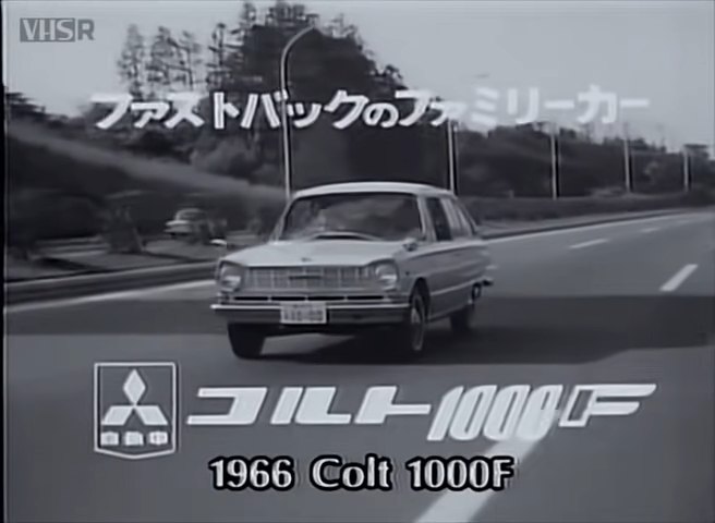 1966 Mitsubishi Colt 1000 F Fastback Saloon [A81]