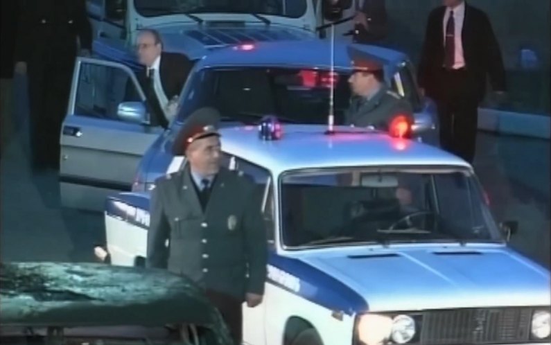 1993 VAZ 2106 Zhiguli Armenian police