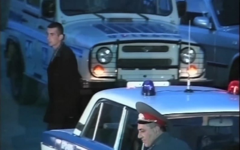 1995 UAZ 31514 Armenian police