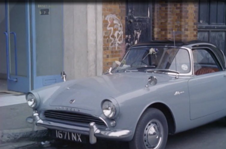 1959 Sunbeam Alpine Roadster with hardtop Series II