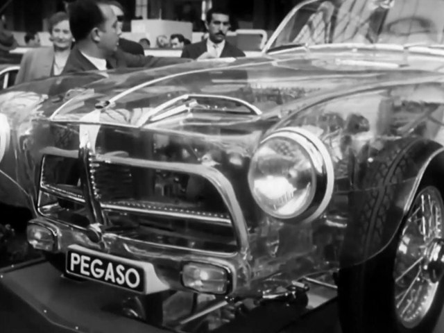 1952 Pegaso Z-102 Berlineta Touring 1ª Serie (plexiglass model) [BT 1]