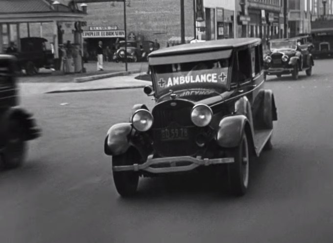 1927 Lincoln Model L Ambulance