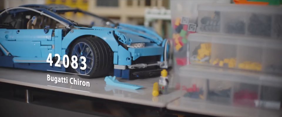 2016 Bugatti Chiron by Lego Technic 42083