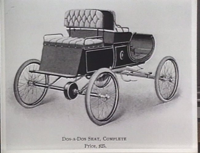 1901 Oldsmobile Curved Dash Dos-a-Dos