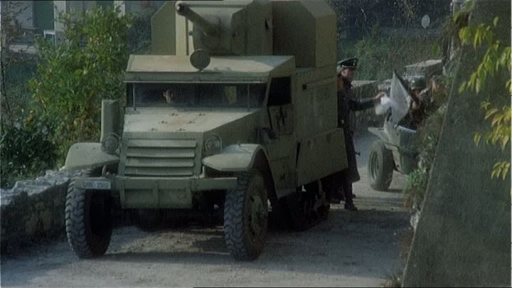 1942 International Harvester M5 Halftrack Modified for Movie