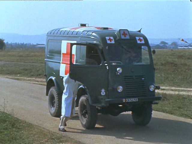 1956 Renault 750 Kg 4x4 Tous Terrains Fourgon Sanitaire [R2087]