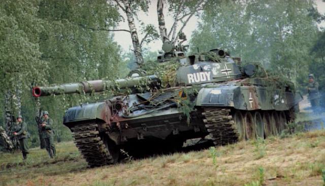 1981 Bumar-Łabędy T-72 (Modified as German tank)