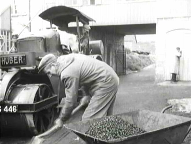 1942 Huber 8-Ton Road Roller