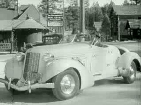 1935 Auburn 851 Speedster