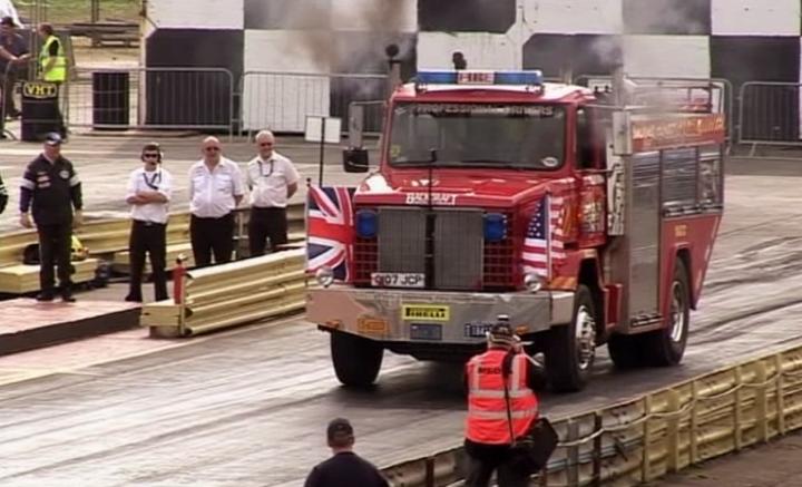 Leyland Landtrain Fire Engine 'Backdraft Wheelie Truck' Steve Murty