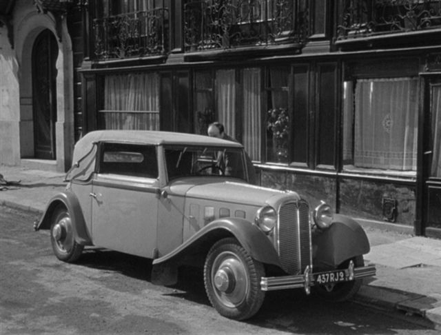 1933 Rosengart Supertraction LR 500 Cabriolet [LR500]