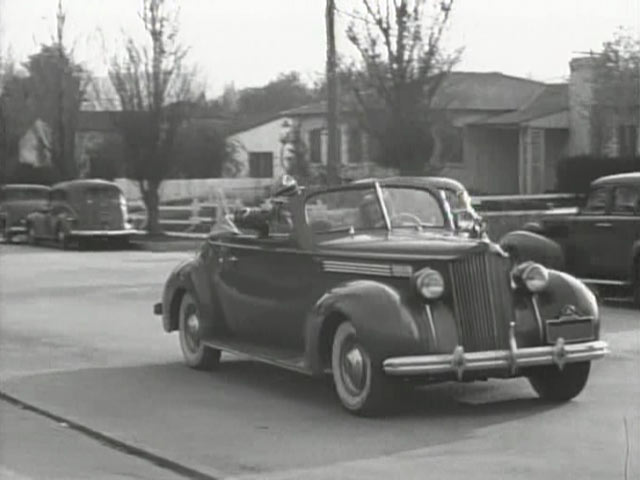 1938 Packard Eight Convertible Coupe One Sixty [1601]