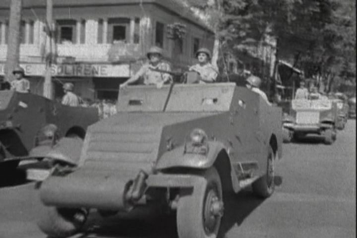 White M3 A1 Scout Car