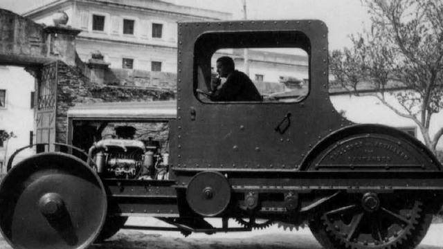 Barreiros unknown road roller