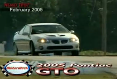 2005 Pontiac GTO [GMX281]