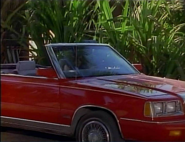 1986 Chrysler LeBaron Convertible