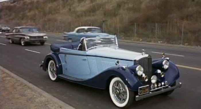 1935 Bentley 3½ Litre Oxborrow & Fuller Continental Open Tourer