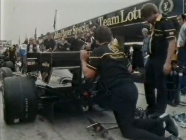 1984 Lotus 95T Renault EF4B 1.5 V6 Turbo