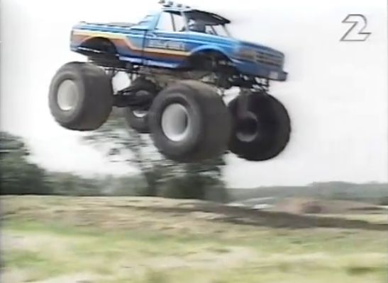 Custom Made Monster Truck 'Bigfoot' bodied as a 1992 Ford F-Series