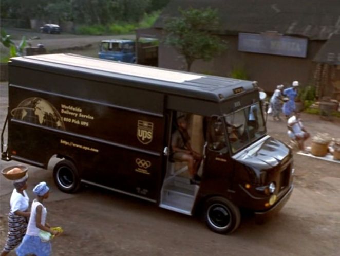 Grumman-Olson P-800 UPS Truck on Freightliner chassis