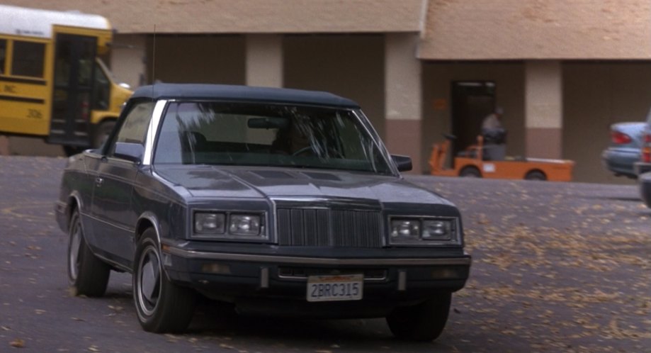 1985 Chrysler LeBaron Convertible