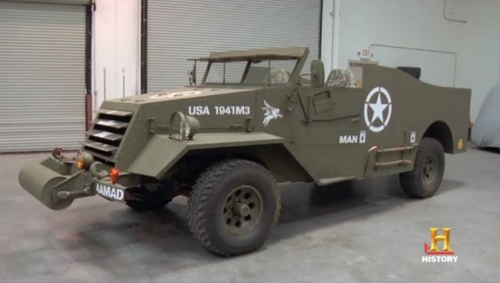 1941 White M3 A1 Scout Car Replica