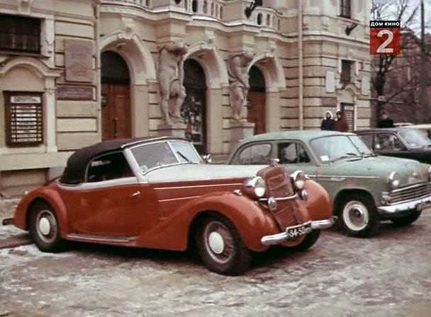 1937 Audi Front 225 Spezial Cabriolet Gläser