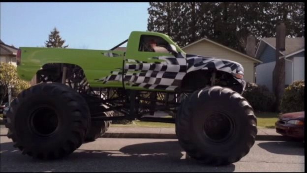 Custom Made Monster Truck bodied as Chevrolet