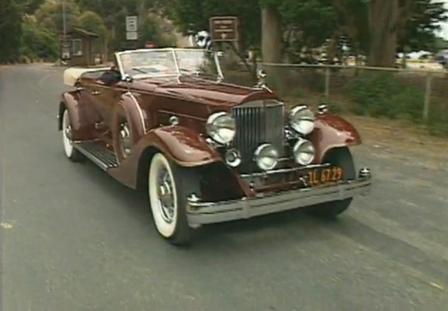 1933 Packard Twelve Sport Phaeton by Dietrich