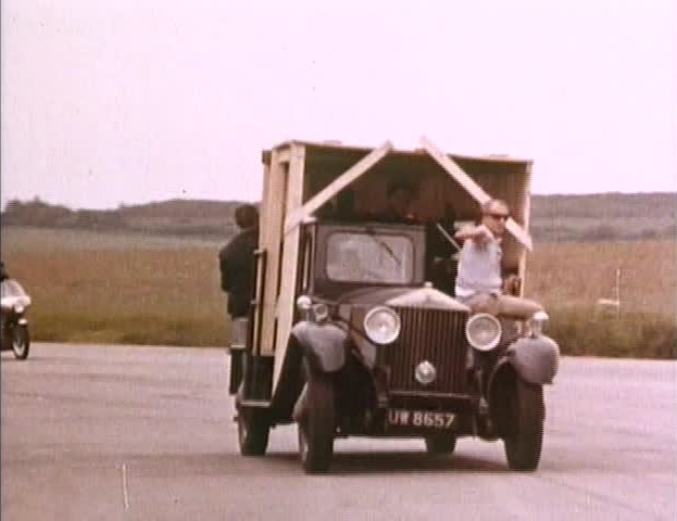 1929 Rolls-Royce Phantom II modified as camera car [NR35XJ]