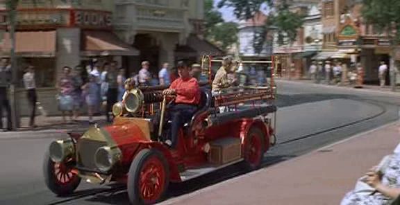 1958 Disney Studios Main Street Fire Engine