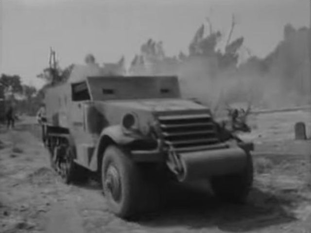 1941 White M2 Halftrack Modified for Movie