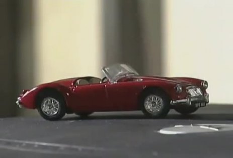 1959 MG A 1600 Vanguards 1:43 model MkI