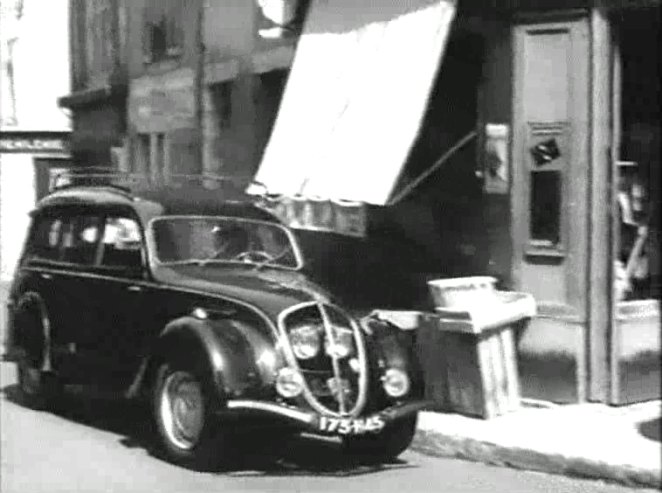 1947 Peugeot 202 BH Limousine Commerciale