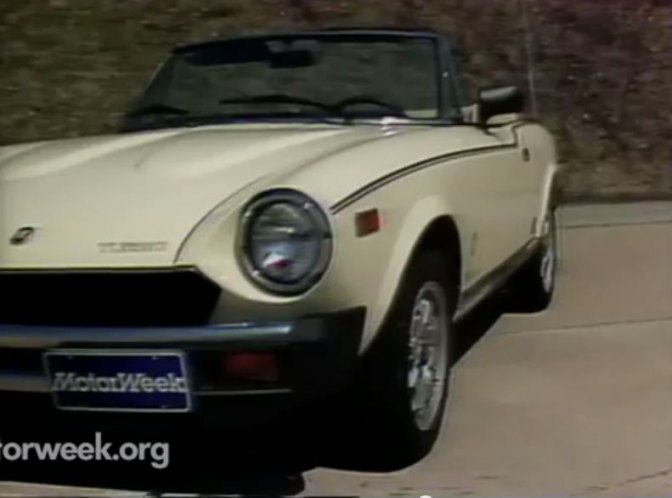 1982 Fiat Spider 2000 Turbo [124CS]