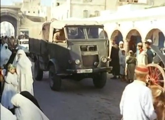 1957 Renault 750 Kg 4x4 Tous Terrains Plateau Bâché Cabine Torpédo [R2087]