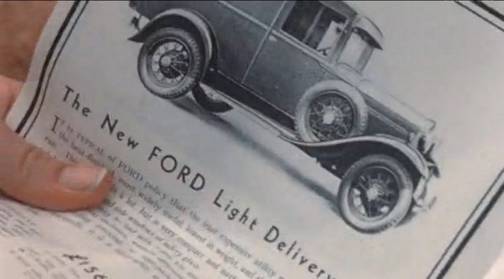 1931 Ford Model A Delivery