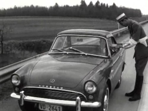 1961 Sunbeam Alpine with hardtop Series II