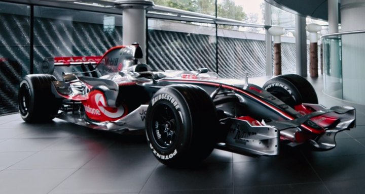 2007 McLaren MP4-22 Mercedes-Benz